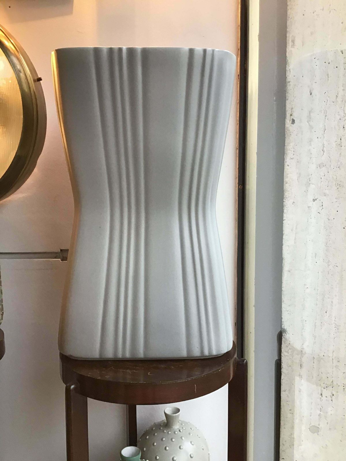 Richard Ginori Giovanni Gariboldi Vase Ceramic, 1950, Italy photo 4068.0
