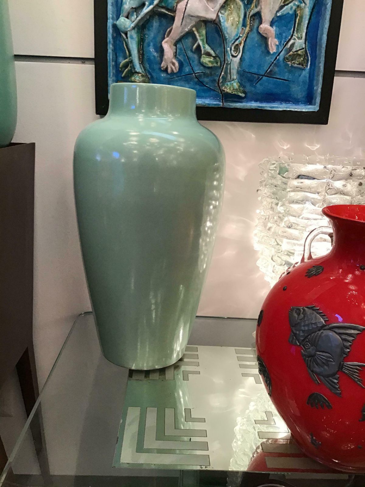 photo furniture Guido Andlovitz Vase/ Umbrella Stand Ceramic 1950 Italy