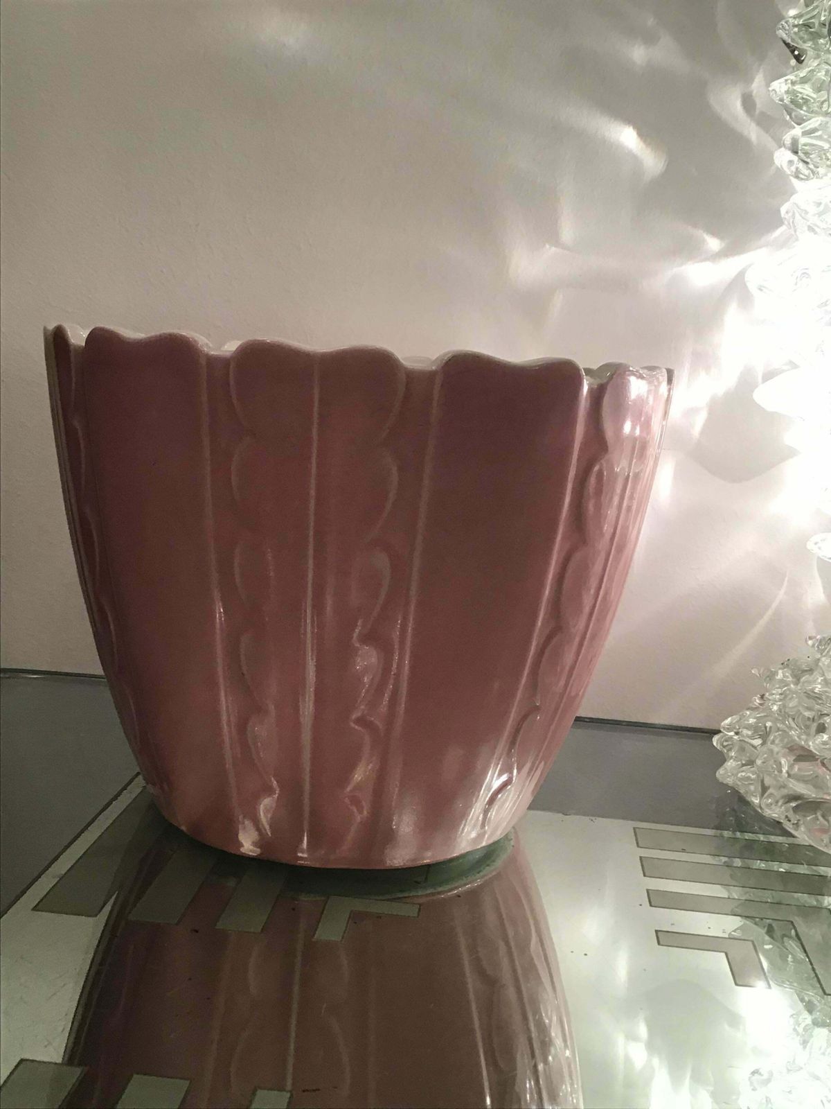 photo vintage Richard Ginori Giovanni Gariboldi Vase Ceramic 1950, Italy