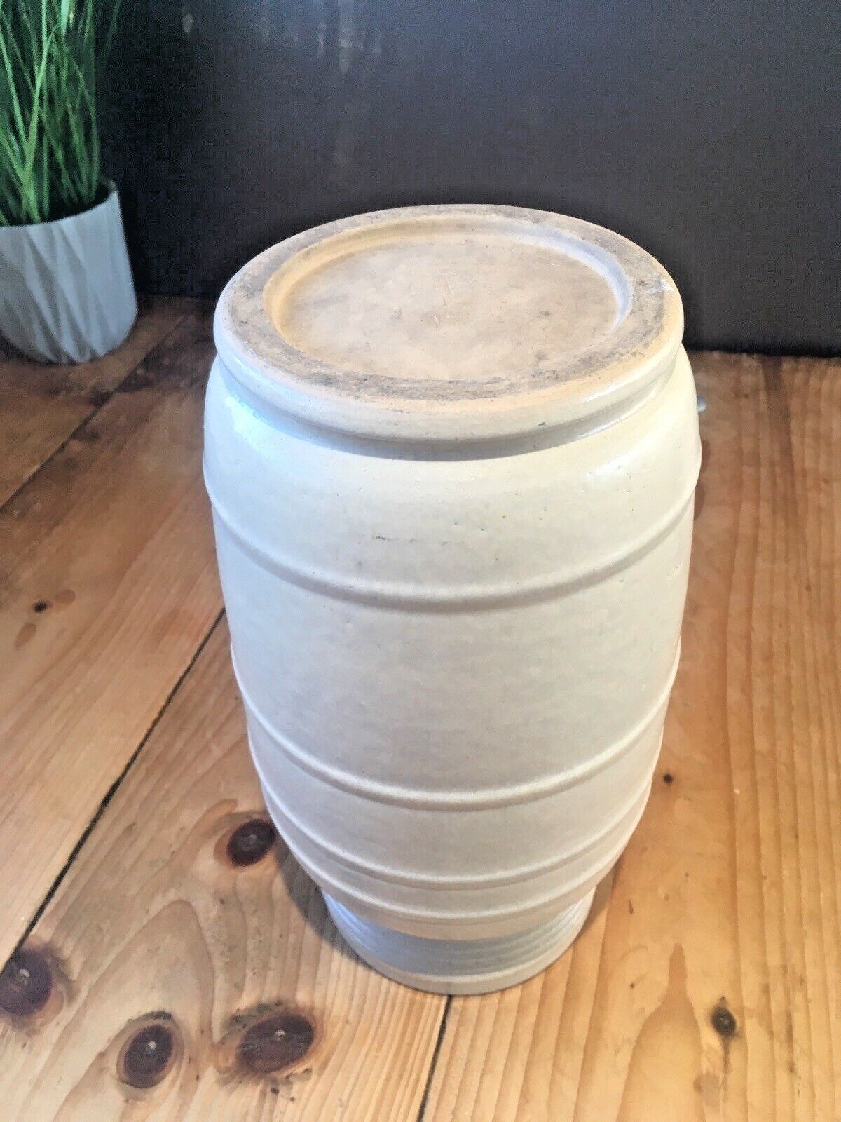 Rare Art Deco Dearston Stoneware Fulham Pottery Sq L1/9 Vase Keith Murray Style photo buy
