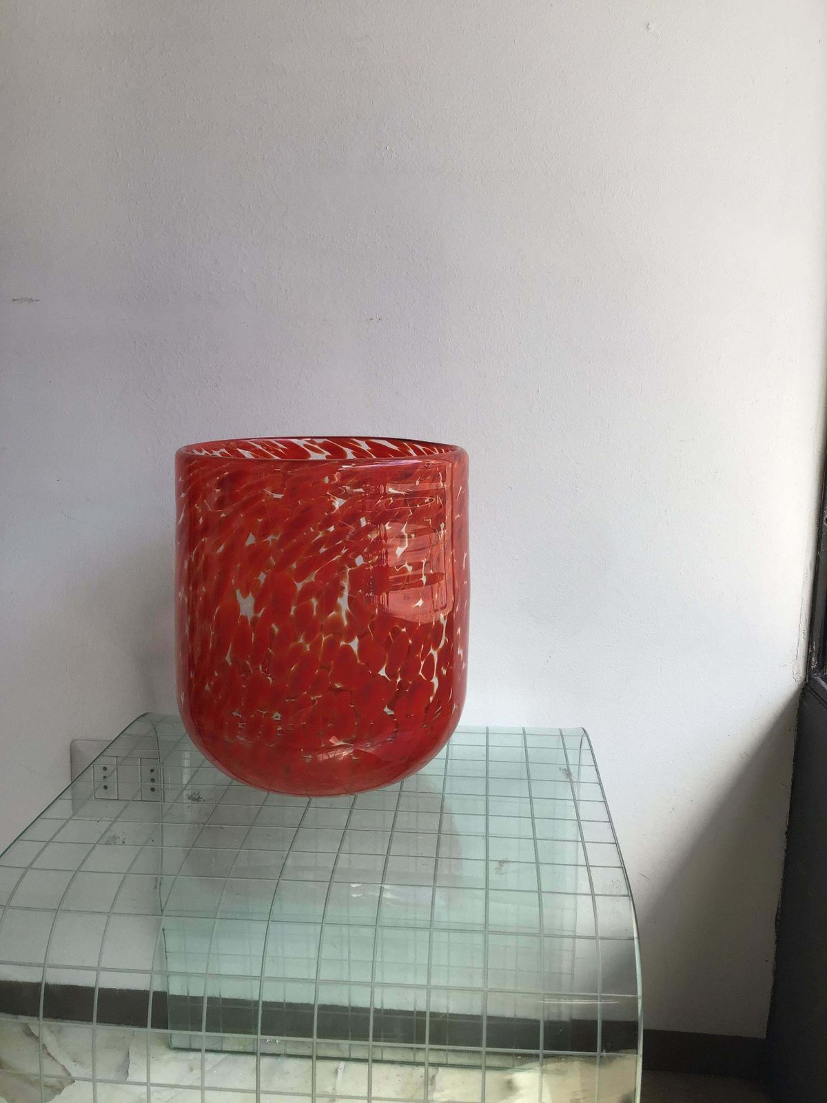 Vistosi Vase Murano Glass, 1960, Italy photo for sale