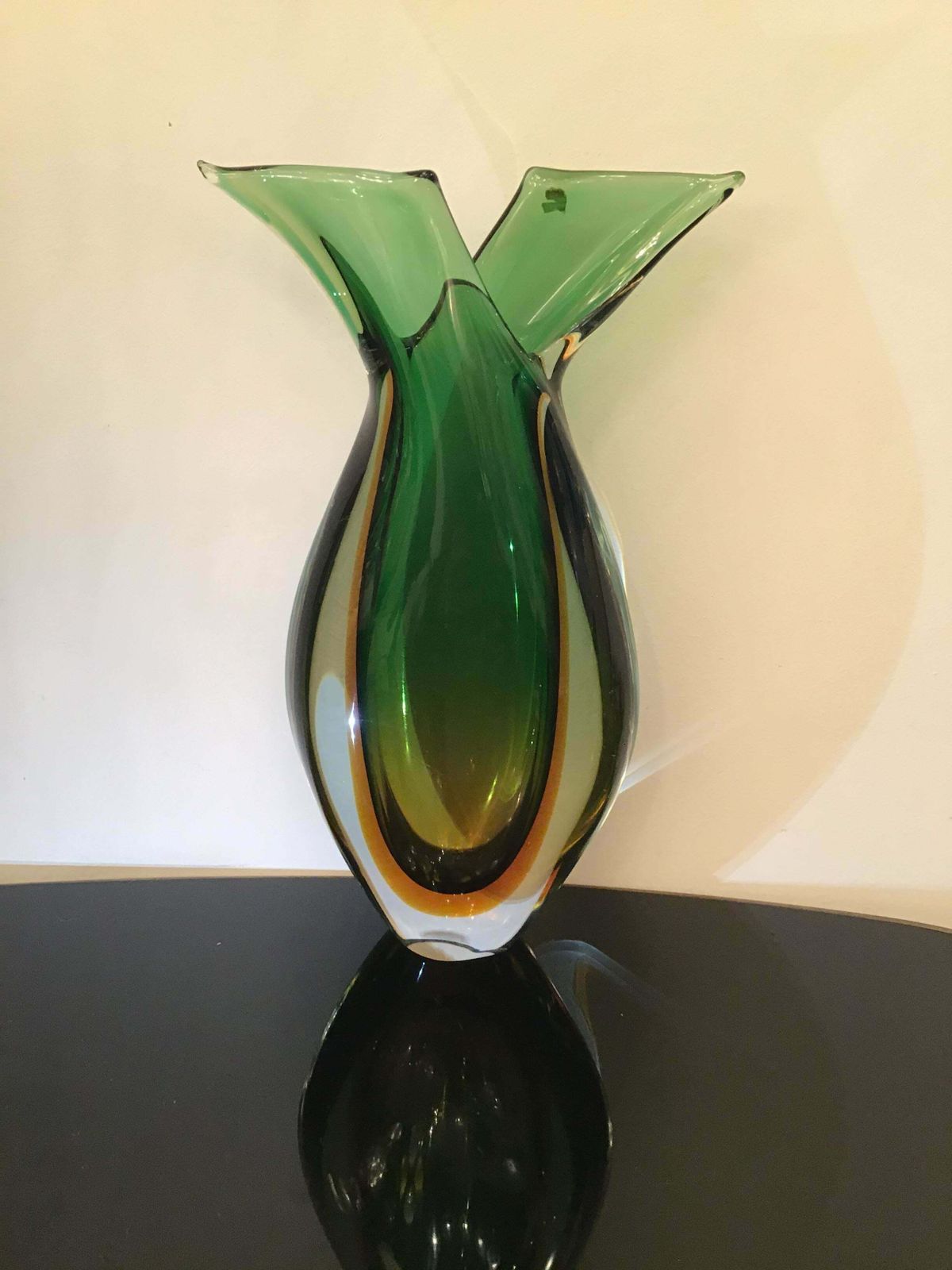 photo for sale Seguso Vase Murano Glass, 1955, Italy