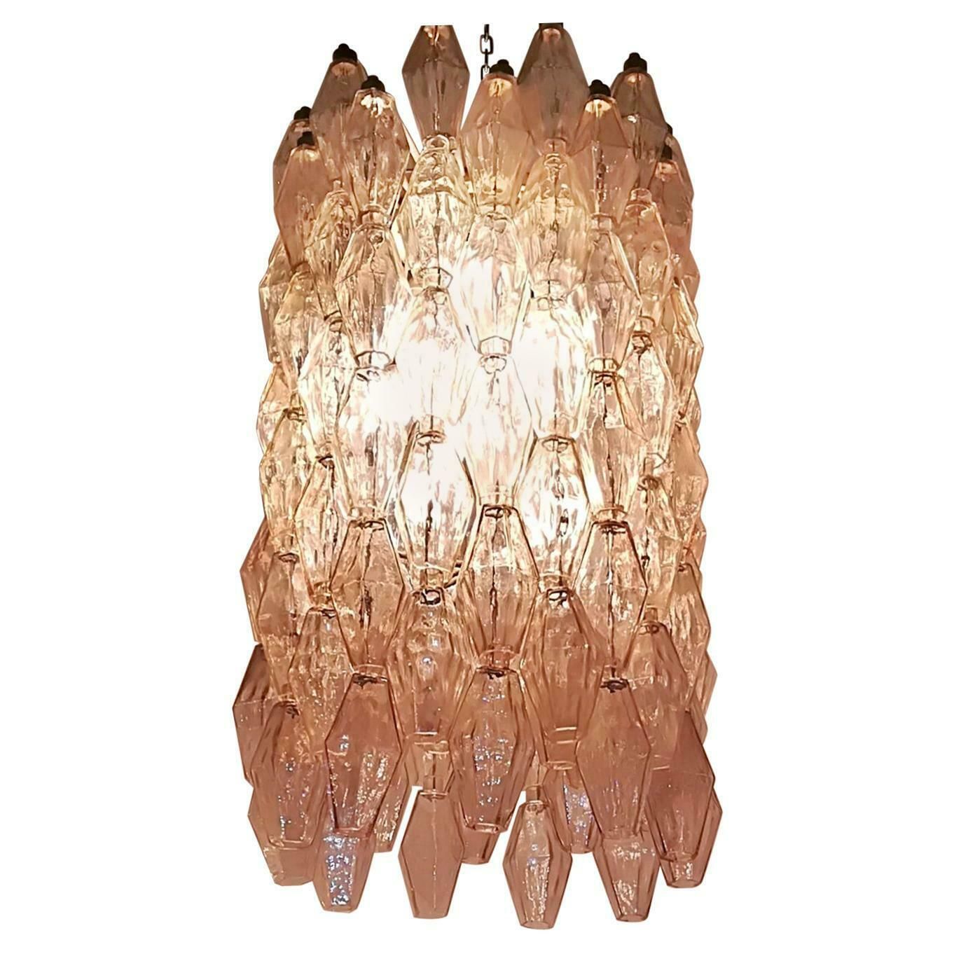 Venini, Chandelier Poliedri 1950, Carlo Scarpa
