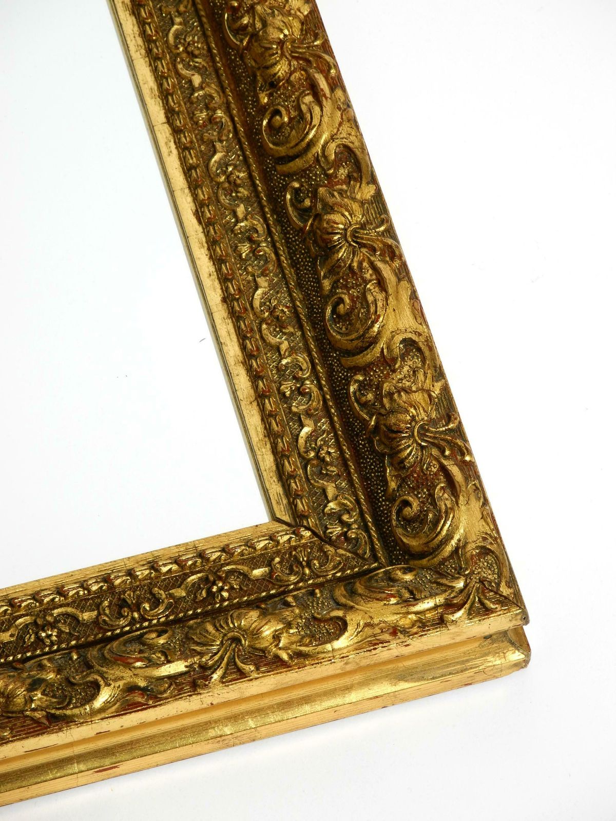 photo buy Beautiful Wall Mirror From Italy With An Ornate, Gold Plated Frame