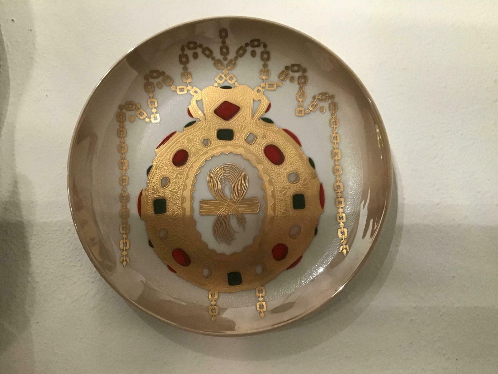 Morbelli Porcelain Wall Plate “Talismano Di Carlo Magno”, 1988, Italy photo 1175.0
