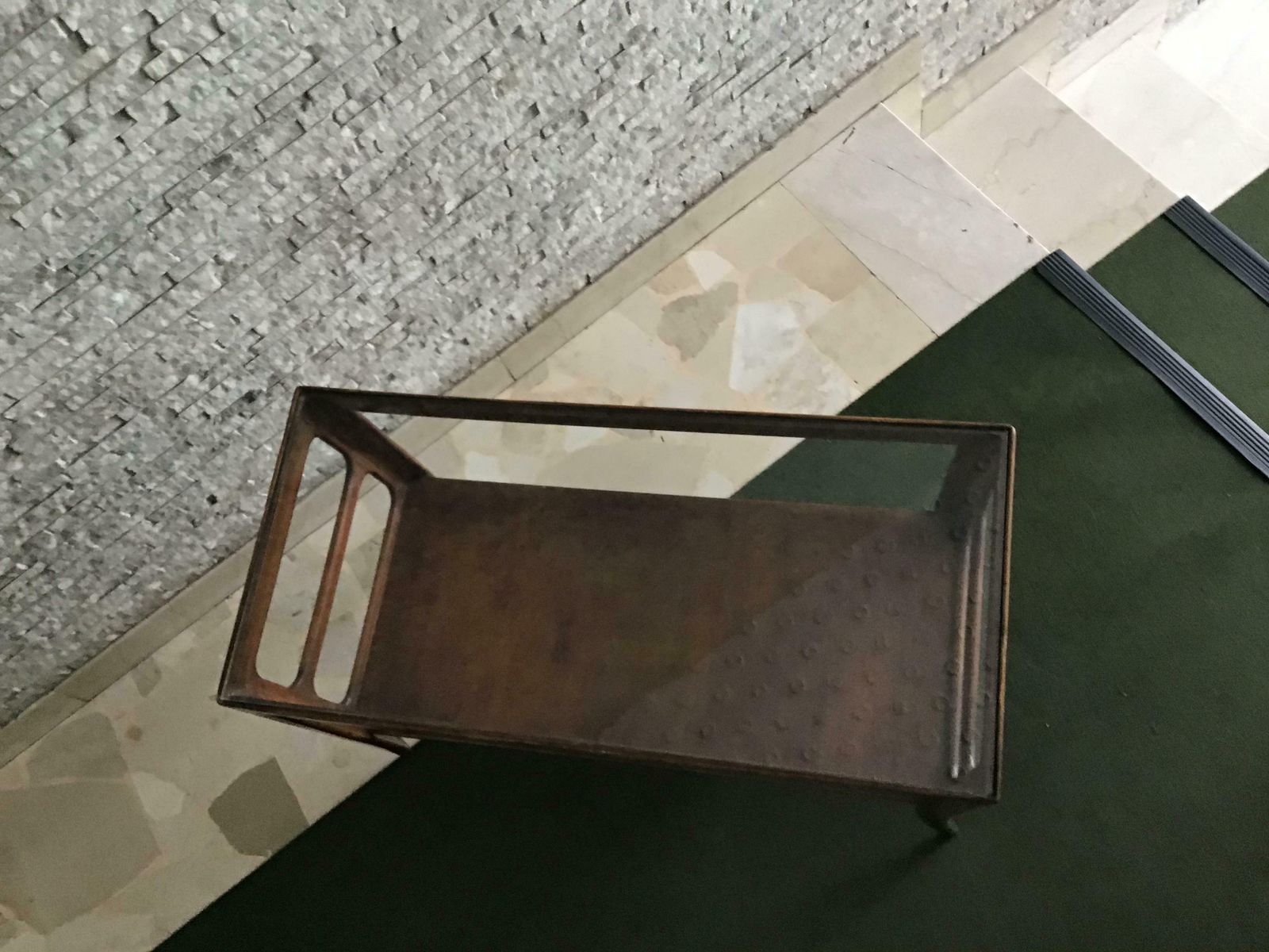 Paolo Buffa Coffee Table Wood Glass 1950, Italy photo 2259.0
