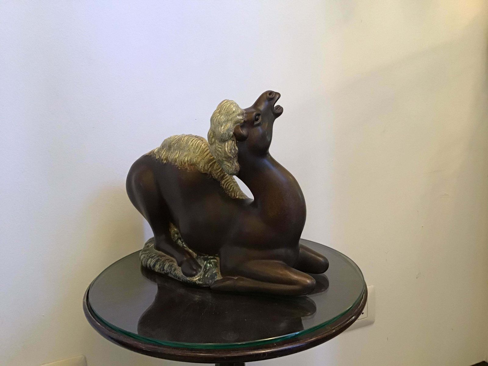 Richard Ginori Giovanni Gariboldi San Cristoforo Dromedary Ceramic, 1936, Italy photo 2079.0
