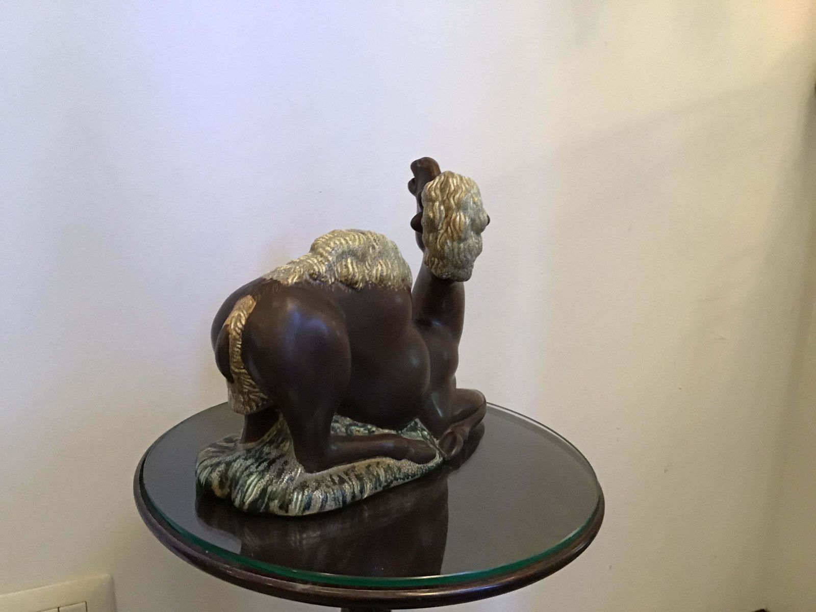 Richard Ginori Giovanni Gariboldi San Cristoforo Dromedary Ceramic, 1936, Italy photo vinterior
