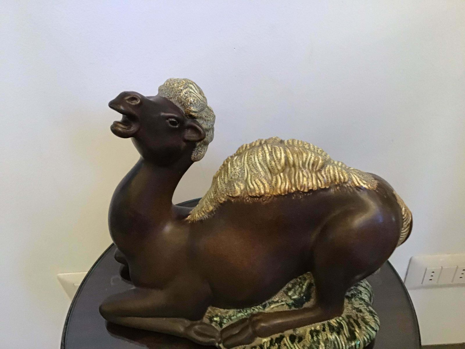 photo for sale Richard Ginori Giovanni Gariboldi San Cristoforo Dromedary Ceramic, 1936, Italy