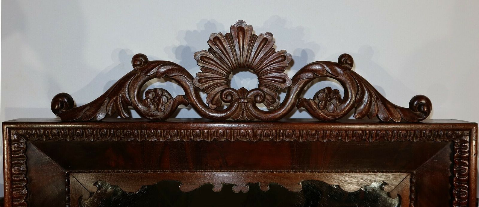 Important Writing Dresser In Mahogany, Restoration Period Early, 19th Century photo 5016.1