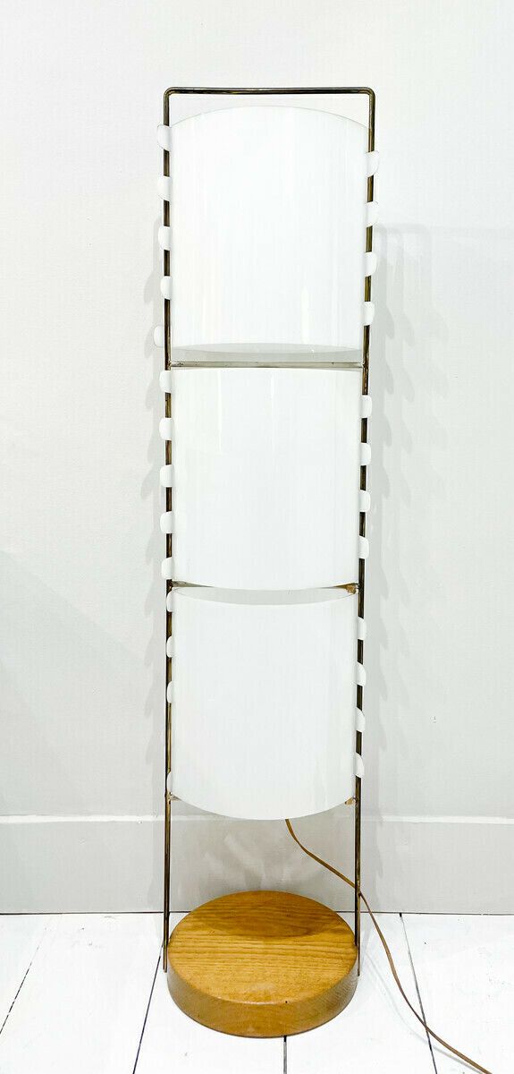 Mid Century "M1" Floor Lamp By Joseph André Motte For Huchers Minvielle photo for sale