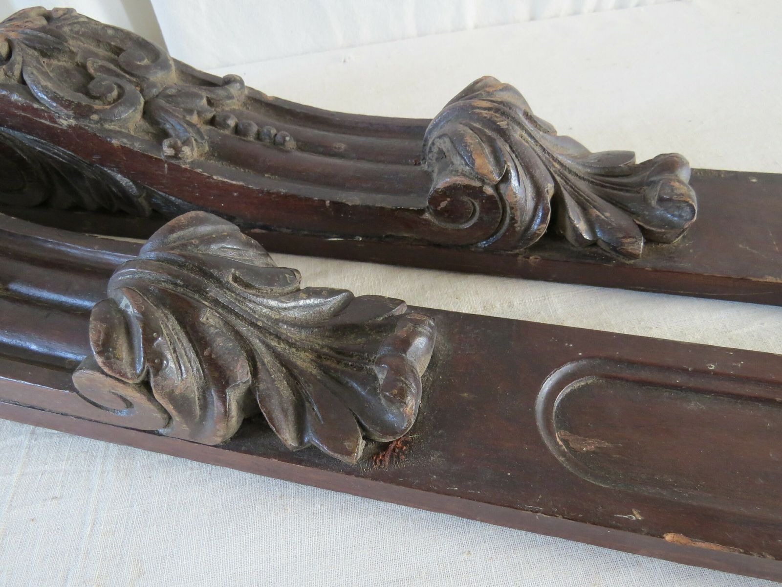 photo buy A Pair Of Architectural Columns 19th Century.