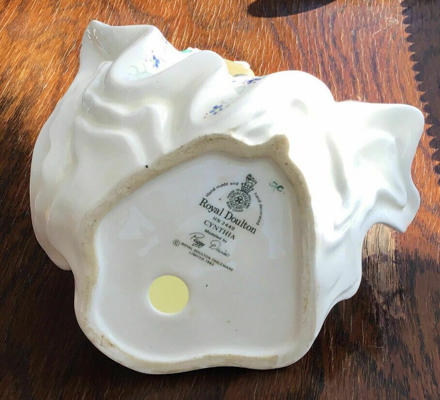 photo for sale Vintage Royal Doulton Hn 2440 Cynthia Figurine 1983