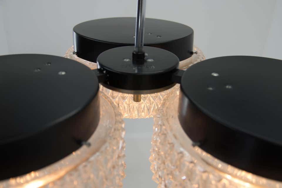 581.0 Chandelier By Napako, Czechoslovakia, 1960s photo