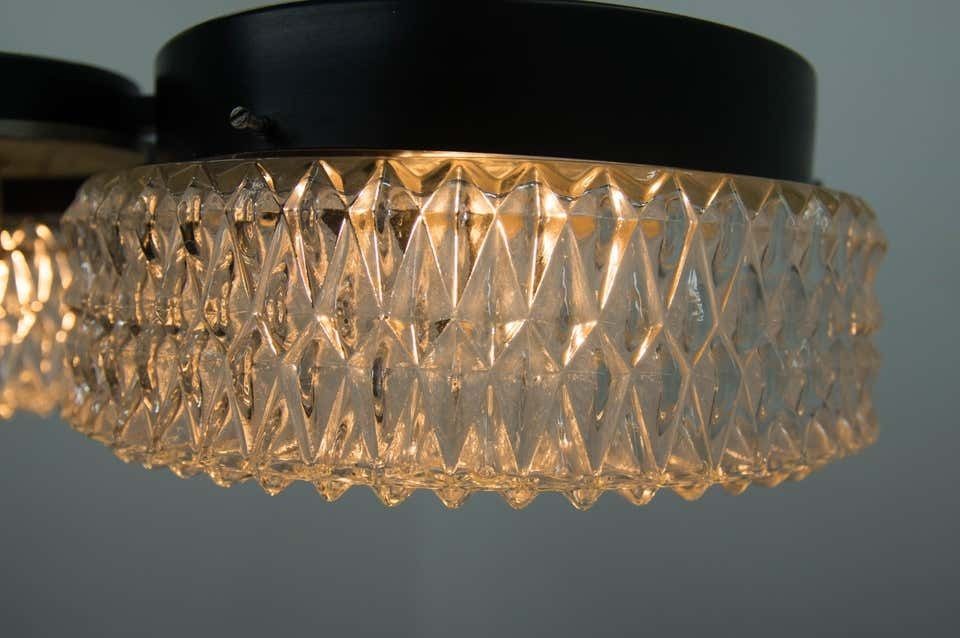 photo vinterior Chandelier By Napako, Czechoslovakia, 1960s