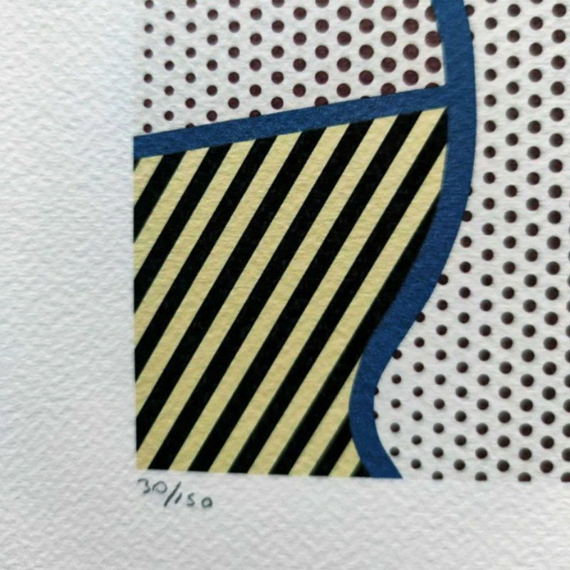 After Roy Lichtenstein, Untitled, Silkscreen On Arches Paper, 1990s photo for sale