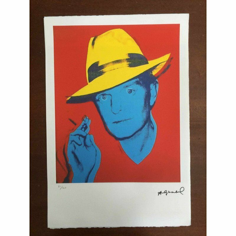 Andy Warhol, Portrait Of Truman Capote, Screen Print, 1990s