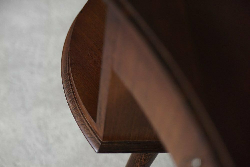 photo furniture Mid Century Modern Wenge Organic Shaped Boomerang Custom Desk, 1960s
