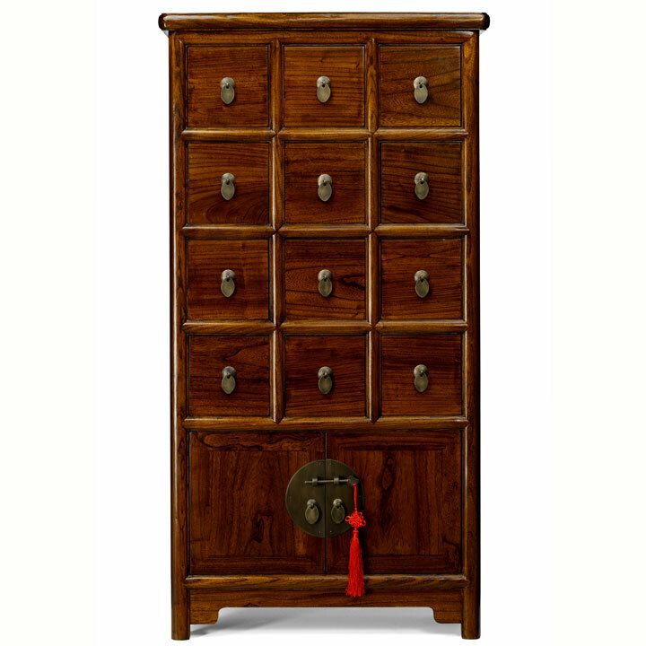 Apothecary's Cabinet, Warm Elm photo for sale
