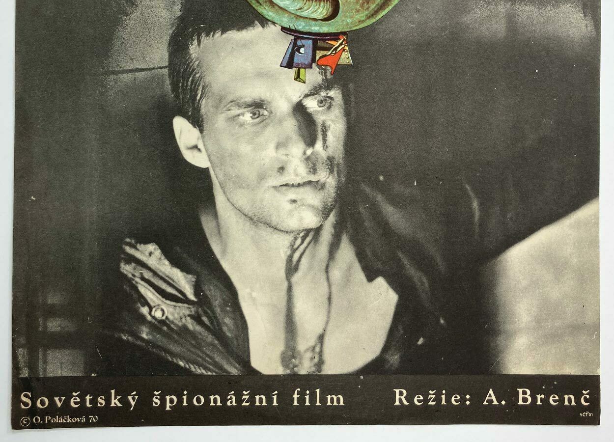 Movie Poster, Triple Check, Olga Poláčková Vyleťalová, 1970 photo Art