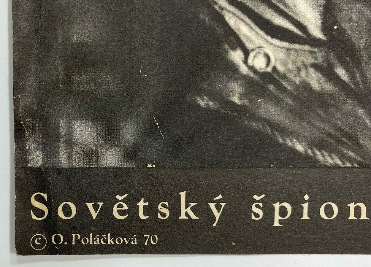 Movie Poster, Triple Check, Olga Poláčková Vyleťalová, 1970 photo 62.0