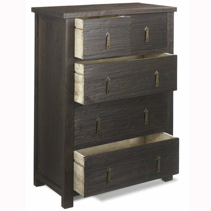 Five Drawer Chest, Chocolate photo for sale