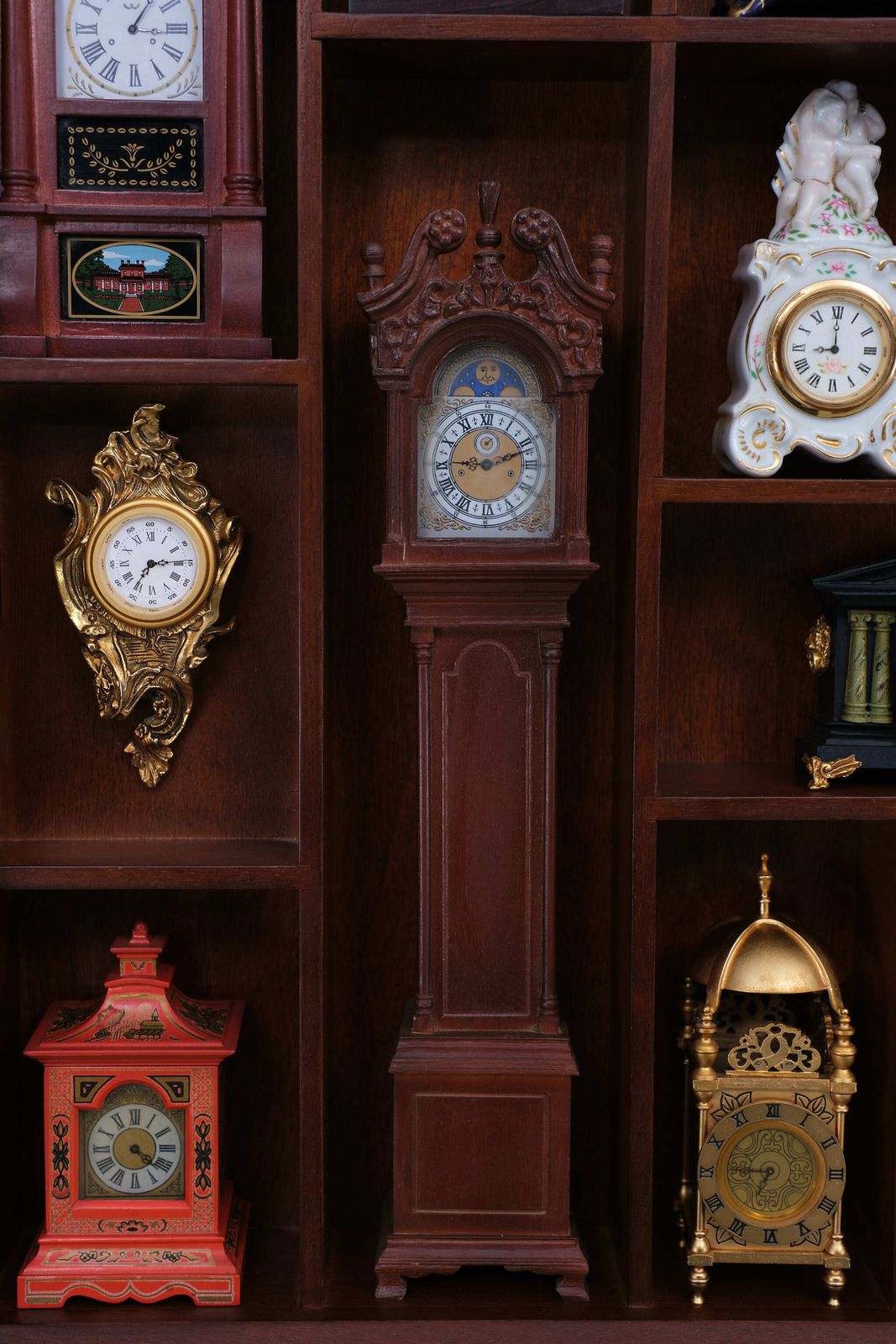 Franklin Mint Miniature Clocks Collection, Jaren 1980 photo vinterior
