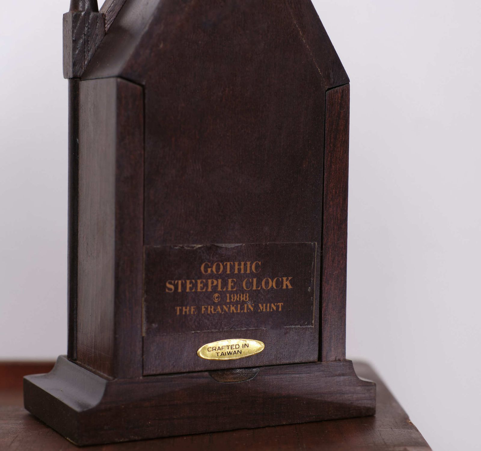 Franklin Mint Miniature Clocks Collection, Jaren 1980 photo vintage