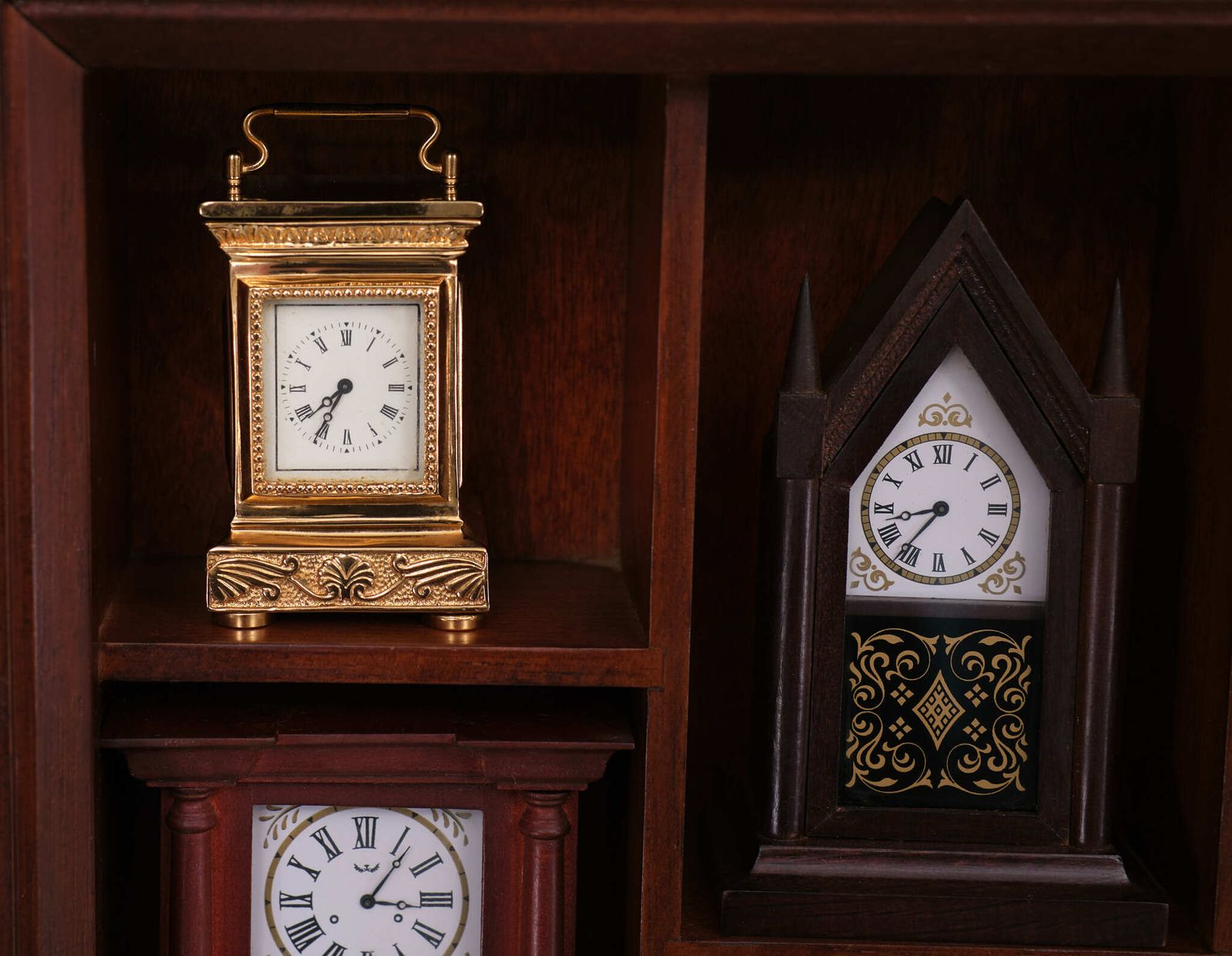 photo for sale Franklin Mint Miniature Clocks Collection, Jaren 1980