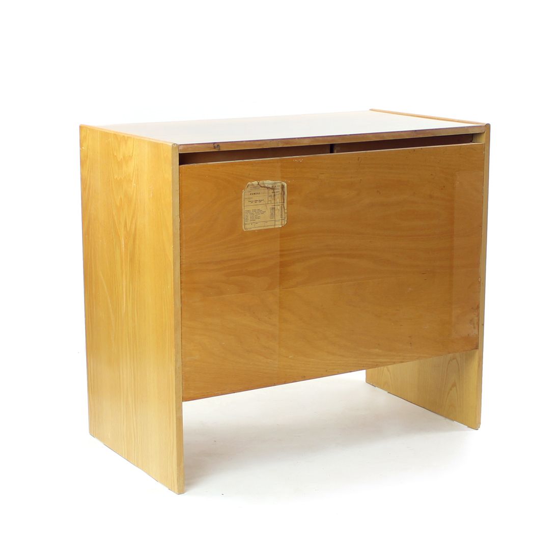 Furniture Lady’s Desk Or Vanity In Mahogany By Up Zavody, Czechoslovakia 1970s photo