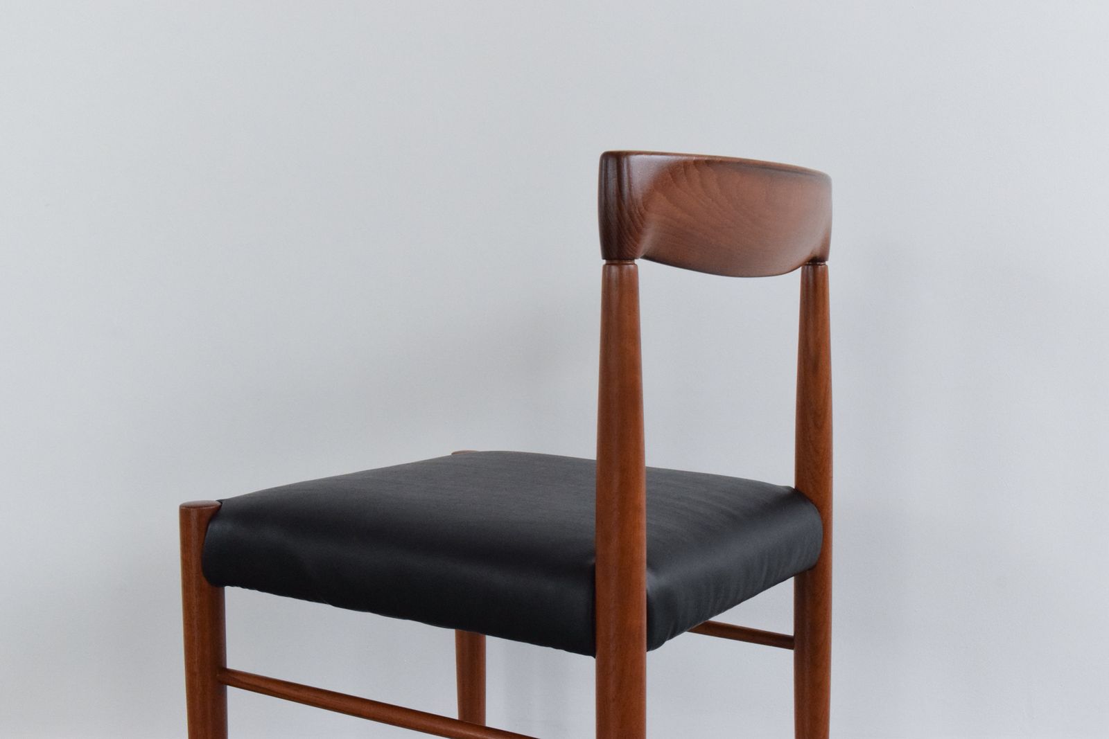 Vintage Single Teak Dining Chair By H.W. Klein For Bramin