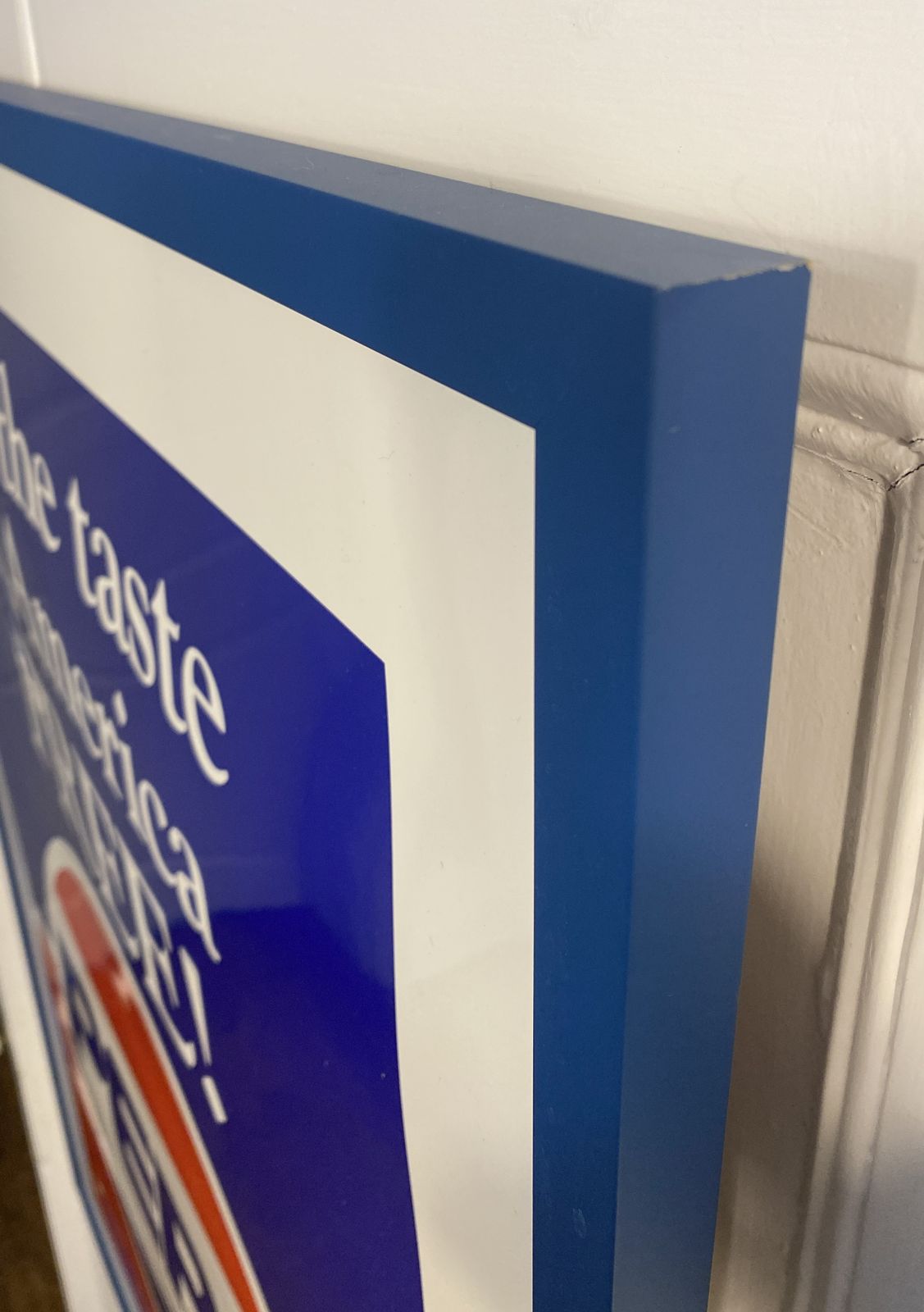 photo furniture Large Vintage Advertising 'Pepsi' Promotional Poster.