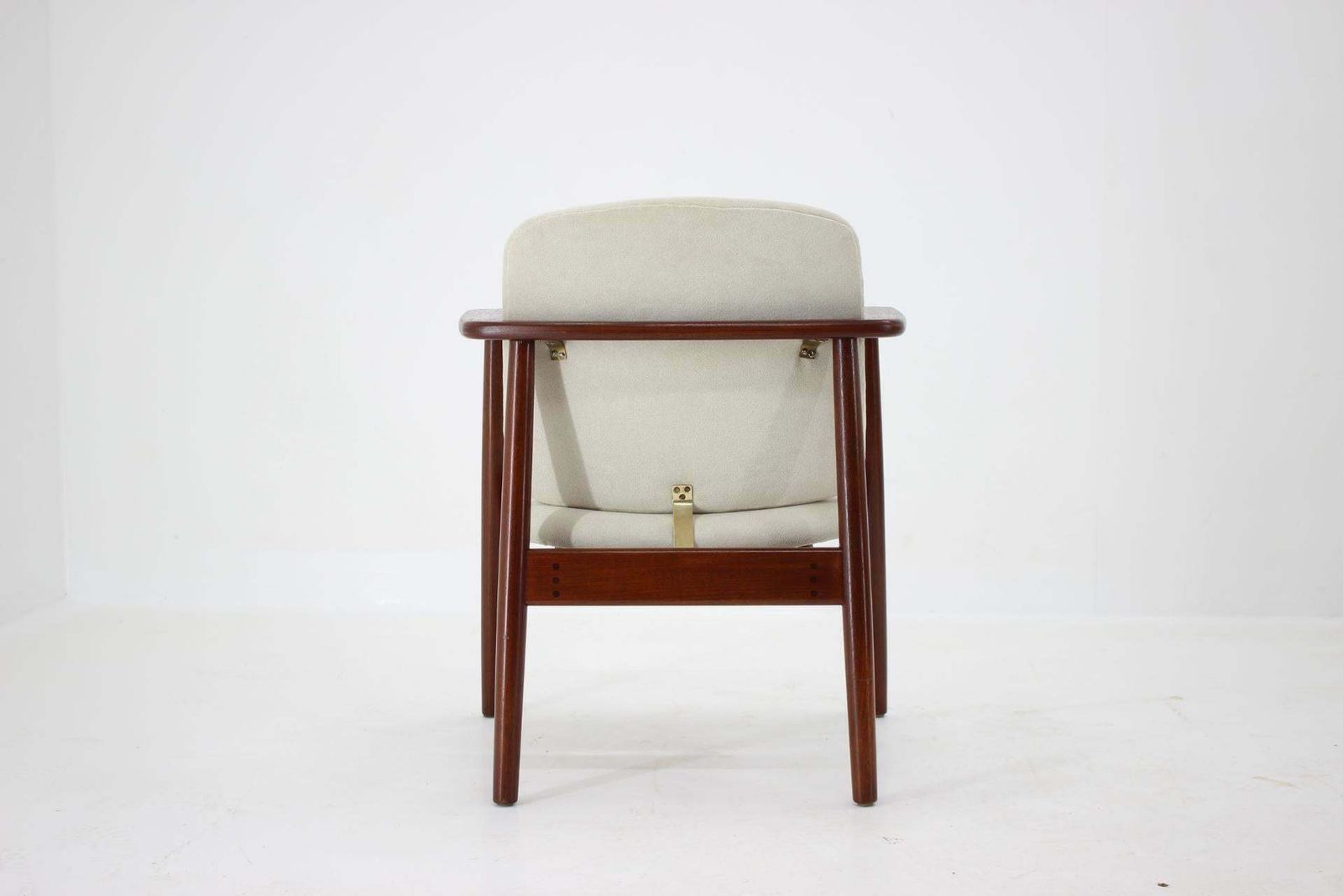 1960s Børge Mogensen Teak Armchair Model 165 Produced By Søborg Møbelfabrik,Denm photo vinterior
