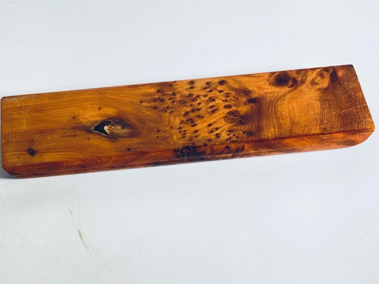 photo furniture Wood Pen Holder, Brown Color, France, 1970