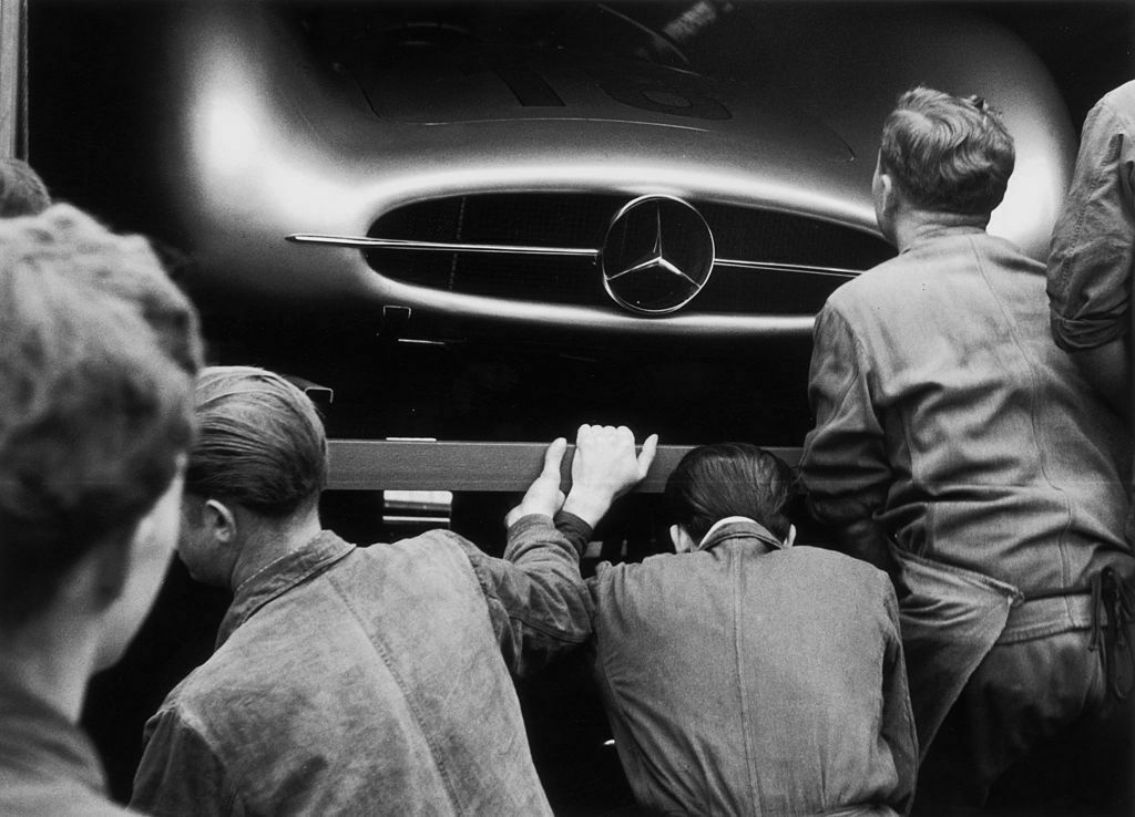 ' Mercedes Inspection ' By Joseph Mckeown Oversized