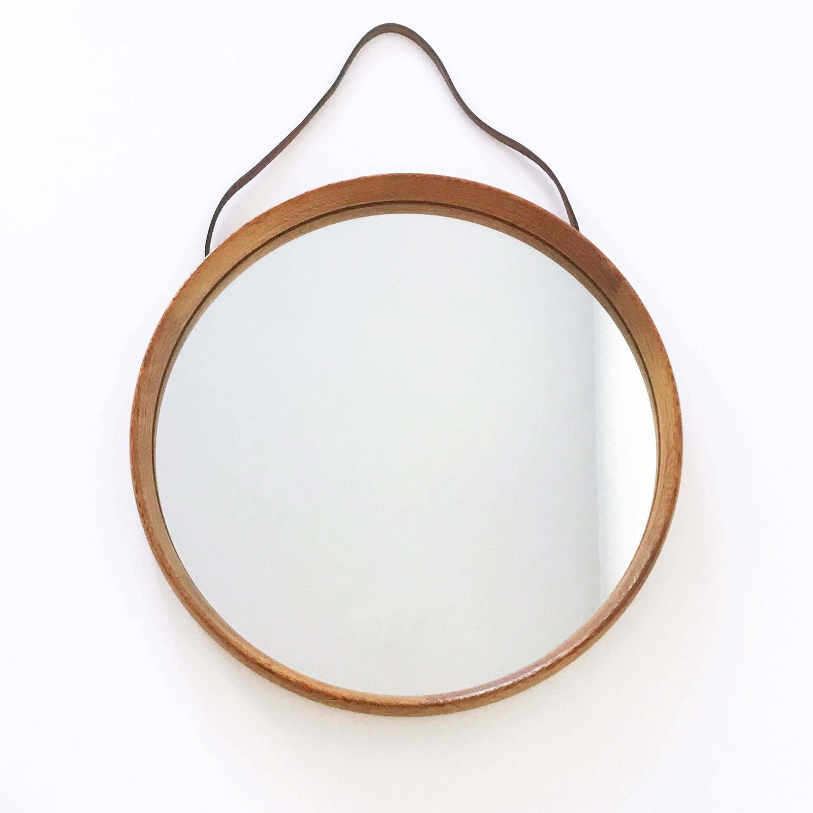 Mid Century Modern Wall Mirror By Uno & östen Kristiansson For Luxus