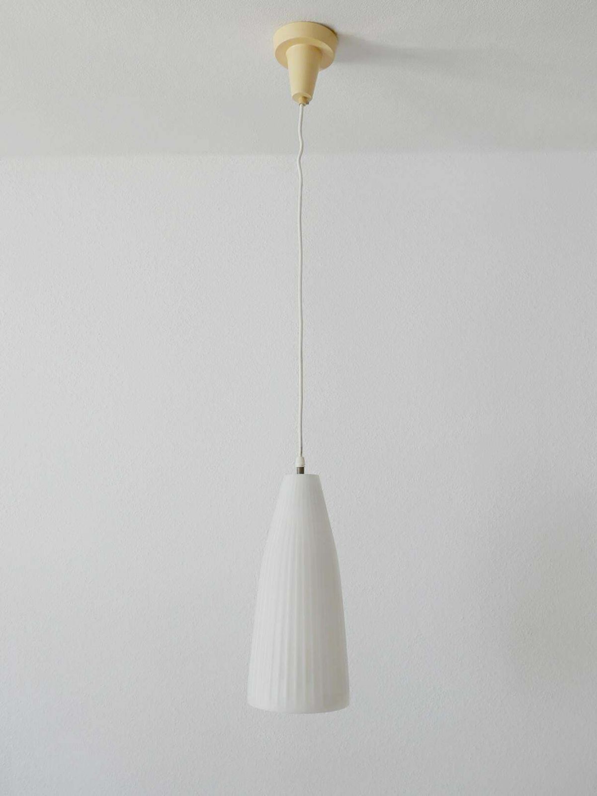 Mid Century Modern Pendant Lamp By Aloys F. Gangkofner For Peill&Putzler, 1950s photo Lighting