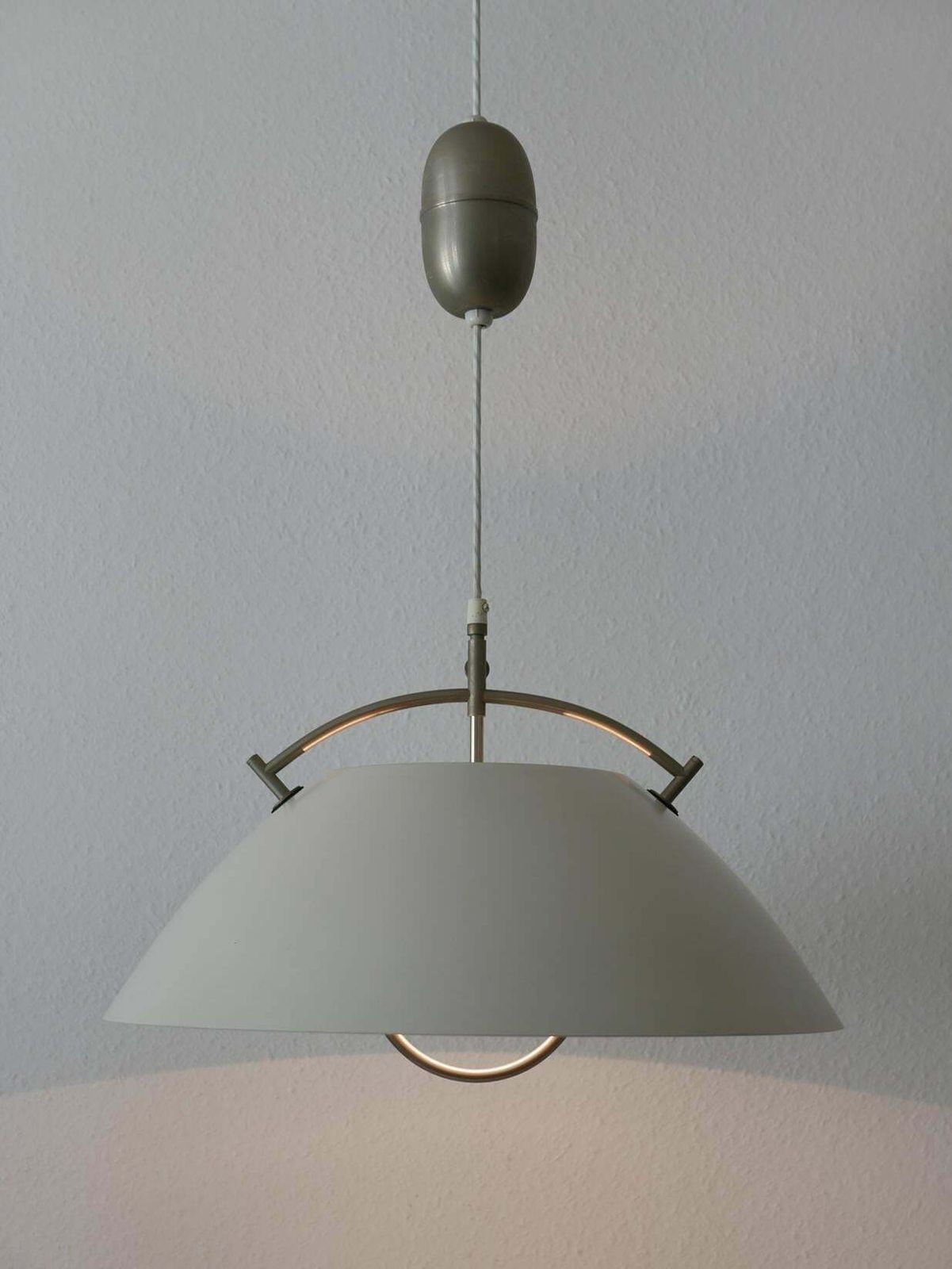 Original Midcentury Jh 604 Pendant Lamp By Hans Wegner For Louis Poulsen, 1960s