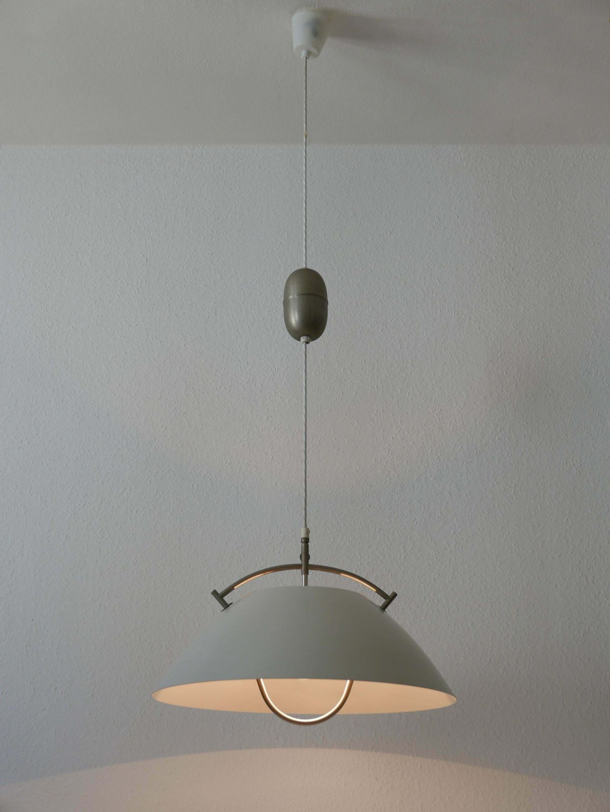 Original Midcentury Jh 604 Pendant Lamp By Hans Wegner For Louis Poulsen, 1960s photo Lighting