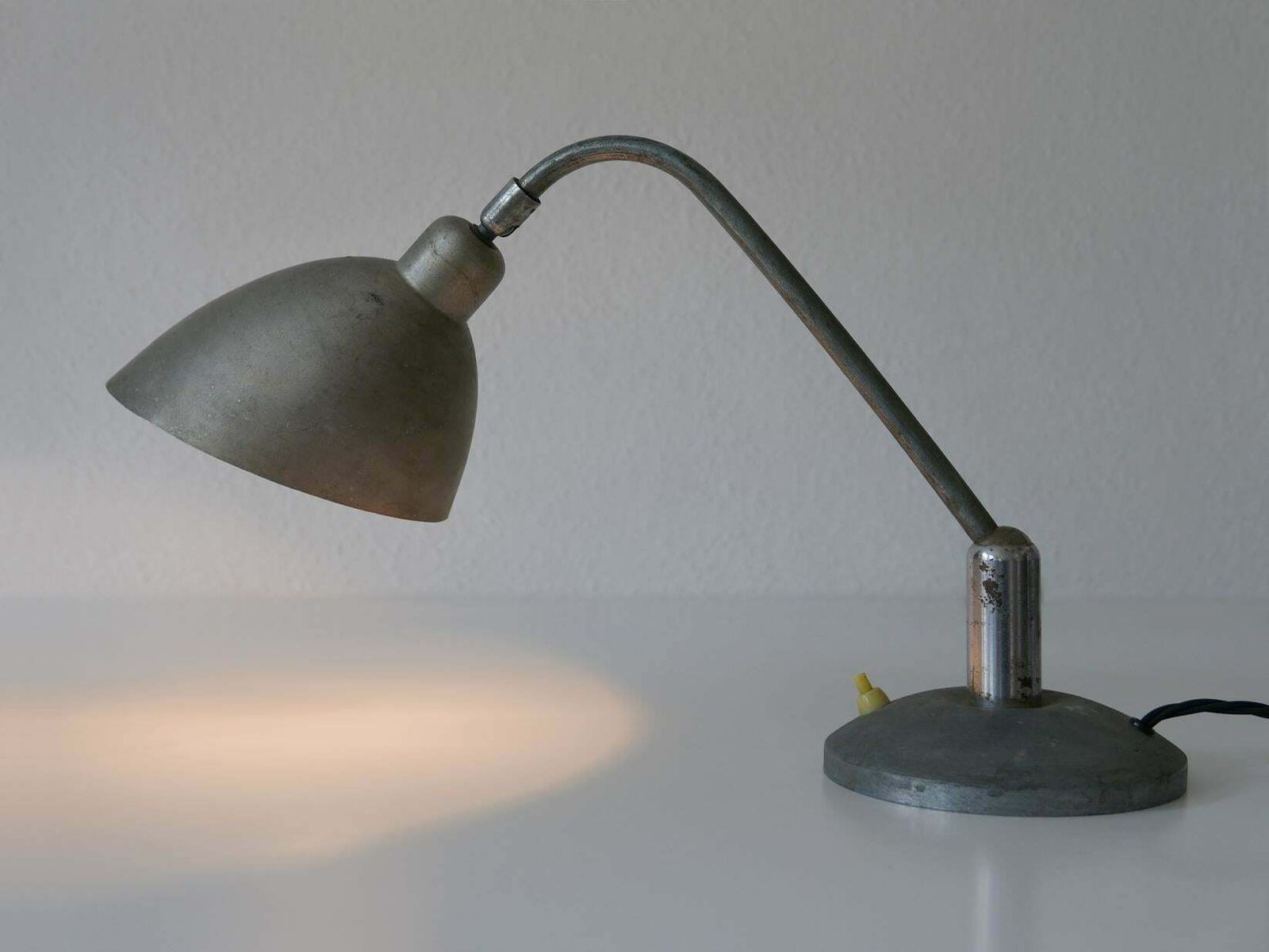 Lighting Rare Czech Functionalist Or Bauhaus Table Lamp By Franta ‘Frantisek’ Anyz, 1920s photo