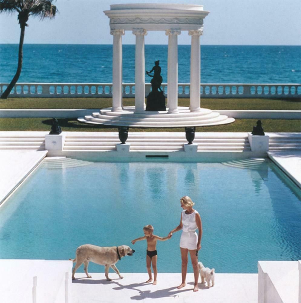 Nice Pool By Slim Aarons