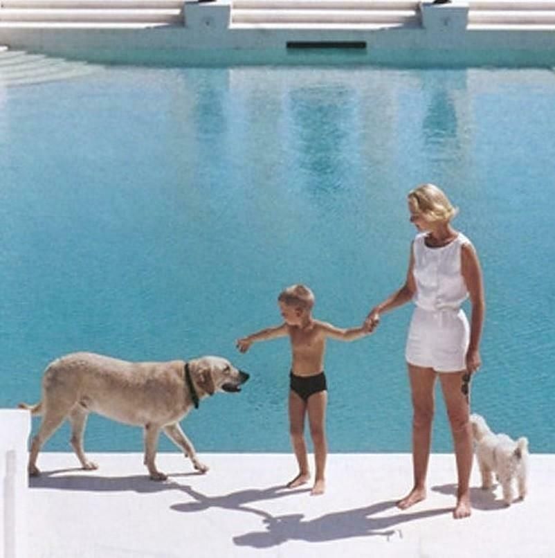 Nice Pool By Slim Aarons photo Art