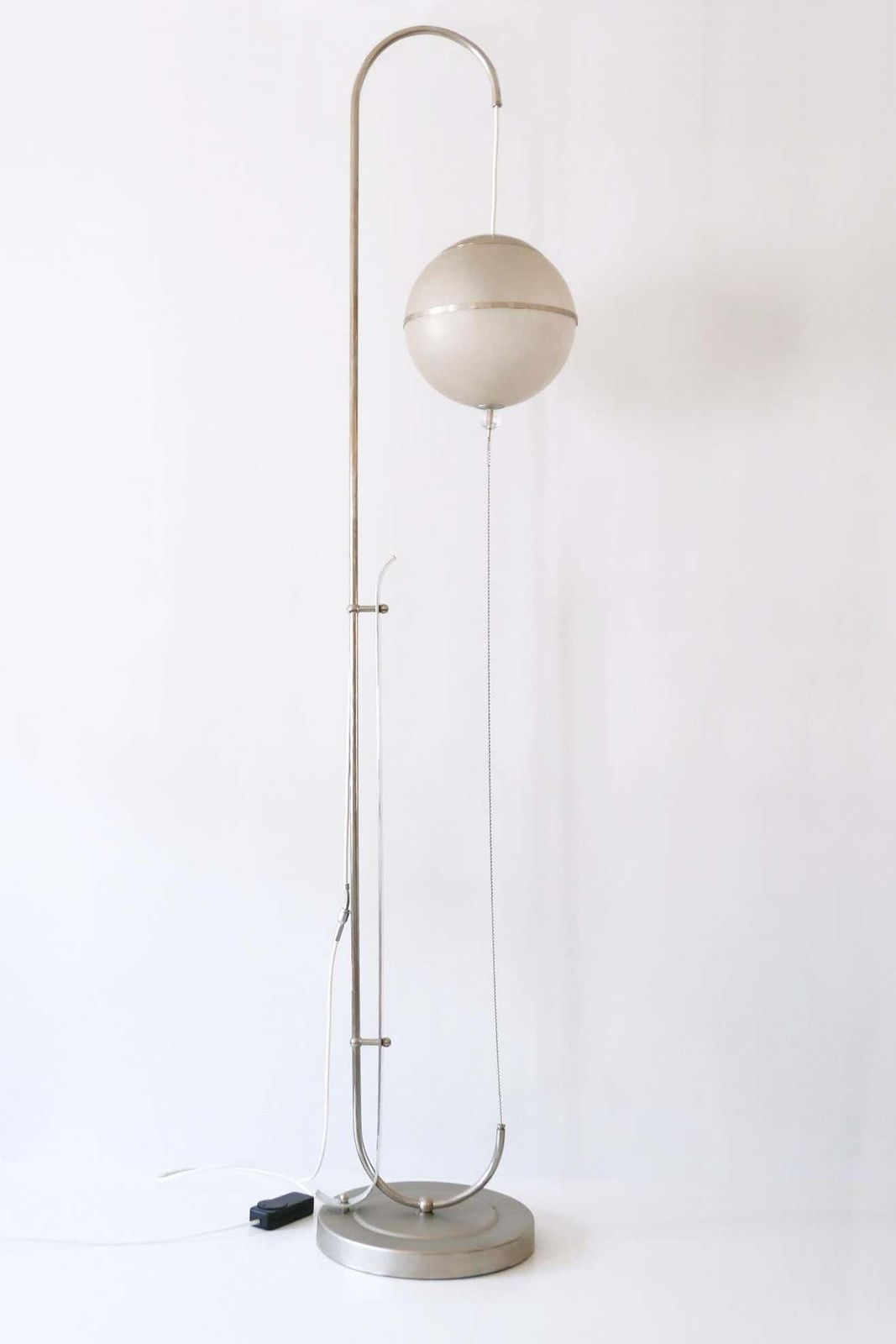 Bauhaus Floor Lamp By Karl Trabert For Schanzenbach & Co 1930s Germany photo Lighting