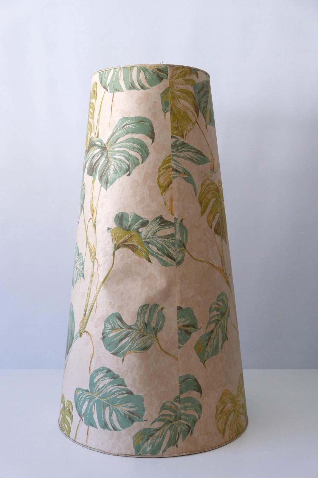 photo vintage Large Mid Century Modern Floor Lamp By Arthur Percy For Gullaskruf 1950s, Sweden