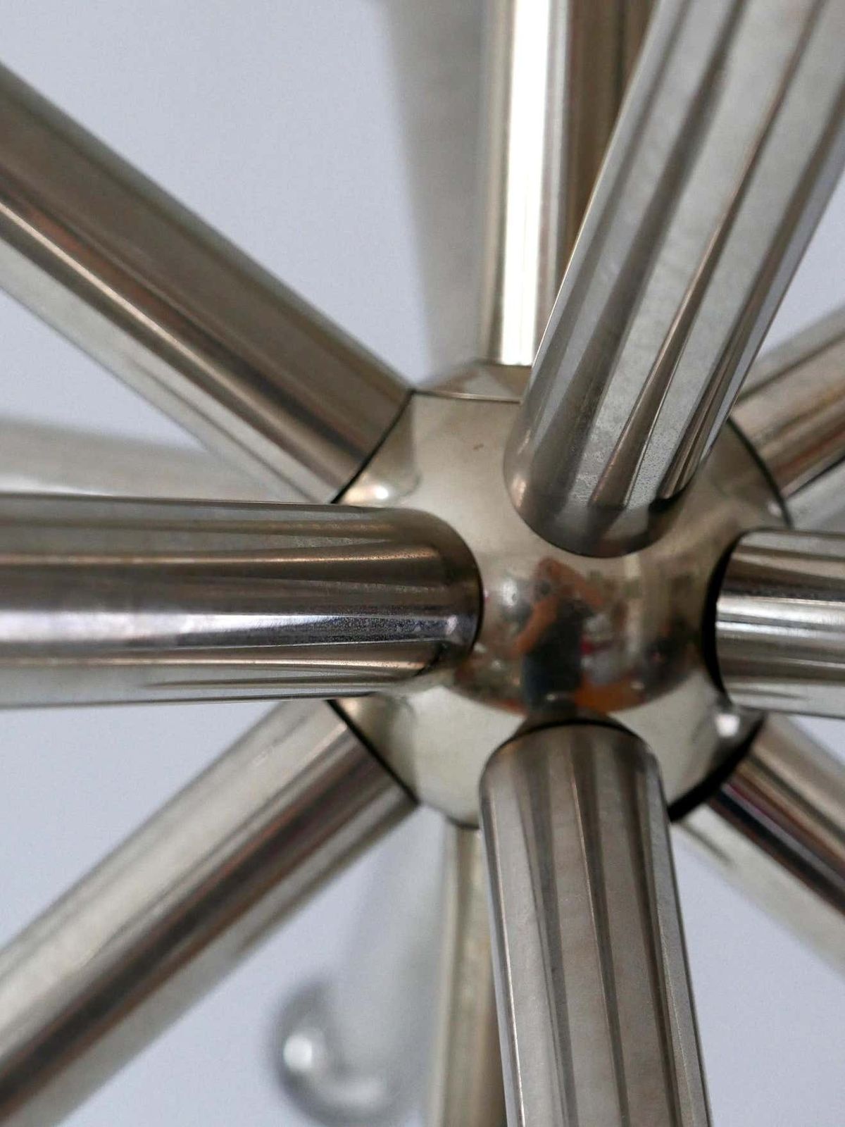 photo buy 12 Armed Mid Century Modern Sputnik Chandelier Or Pendant Lamp, 1960s, Germany