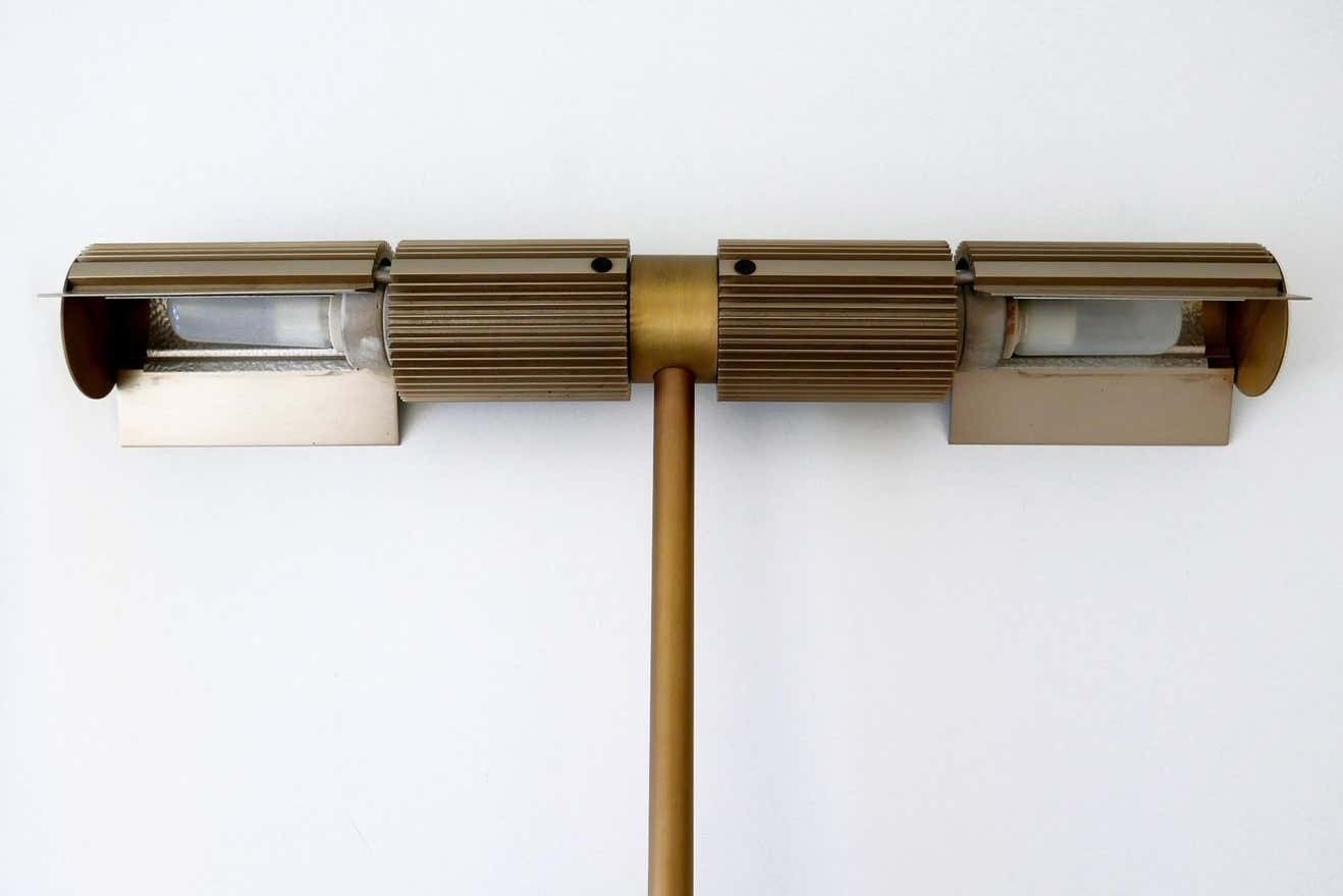Set Of Two Haloprofil Wall Lamps By V. Frauenknecht For Swisslamps International photo Lighting