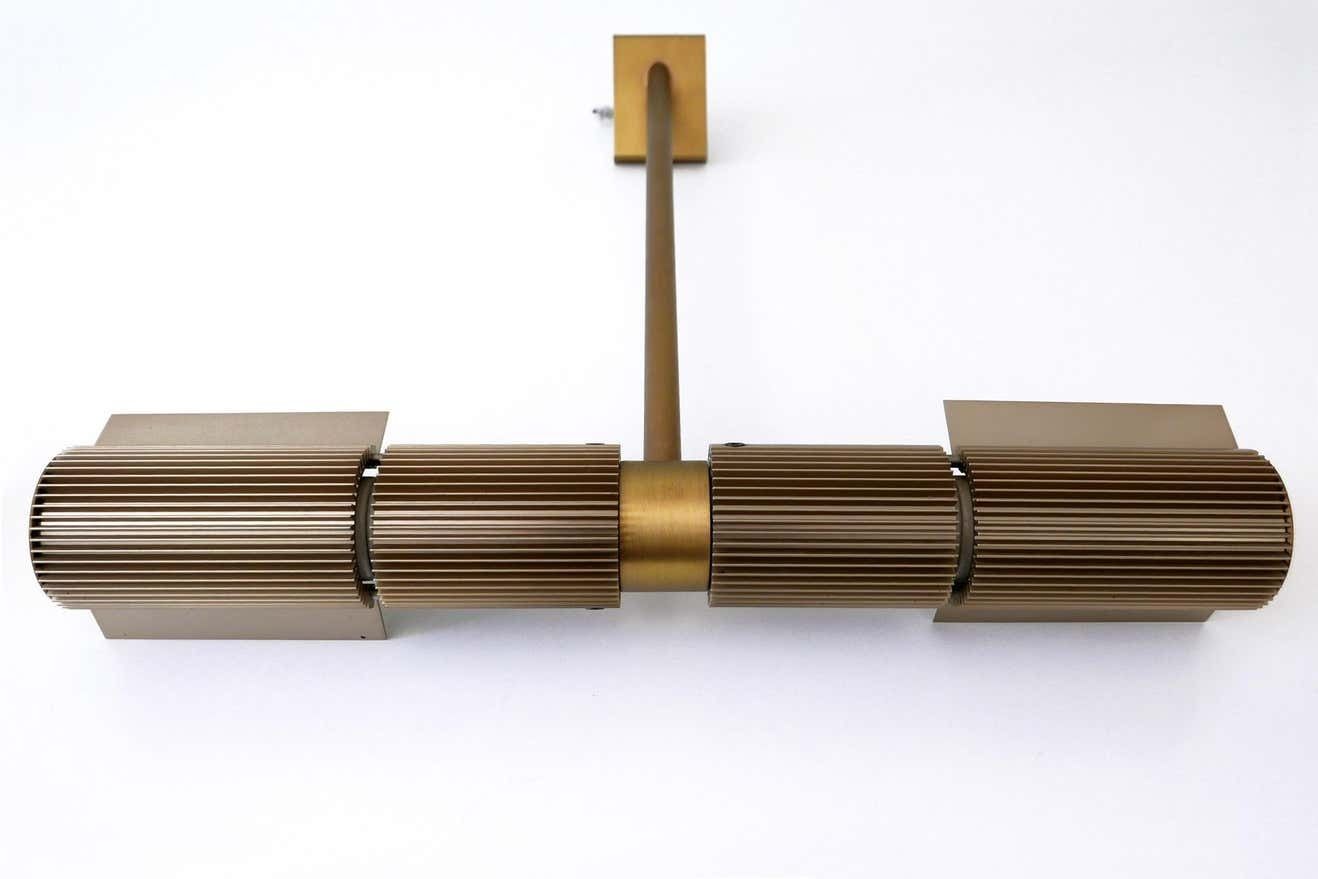 photo vintage Set Of Two Haloprofil Wall Lamps By V. Frauenknecht For Swisslamps International