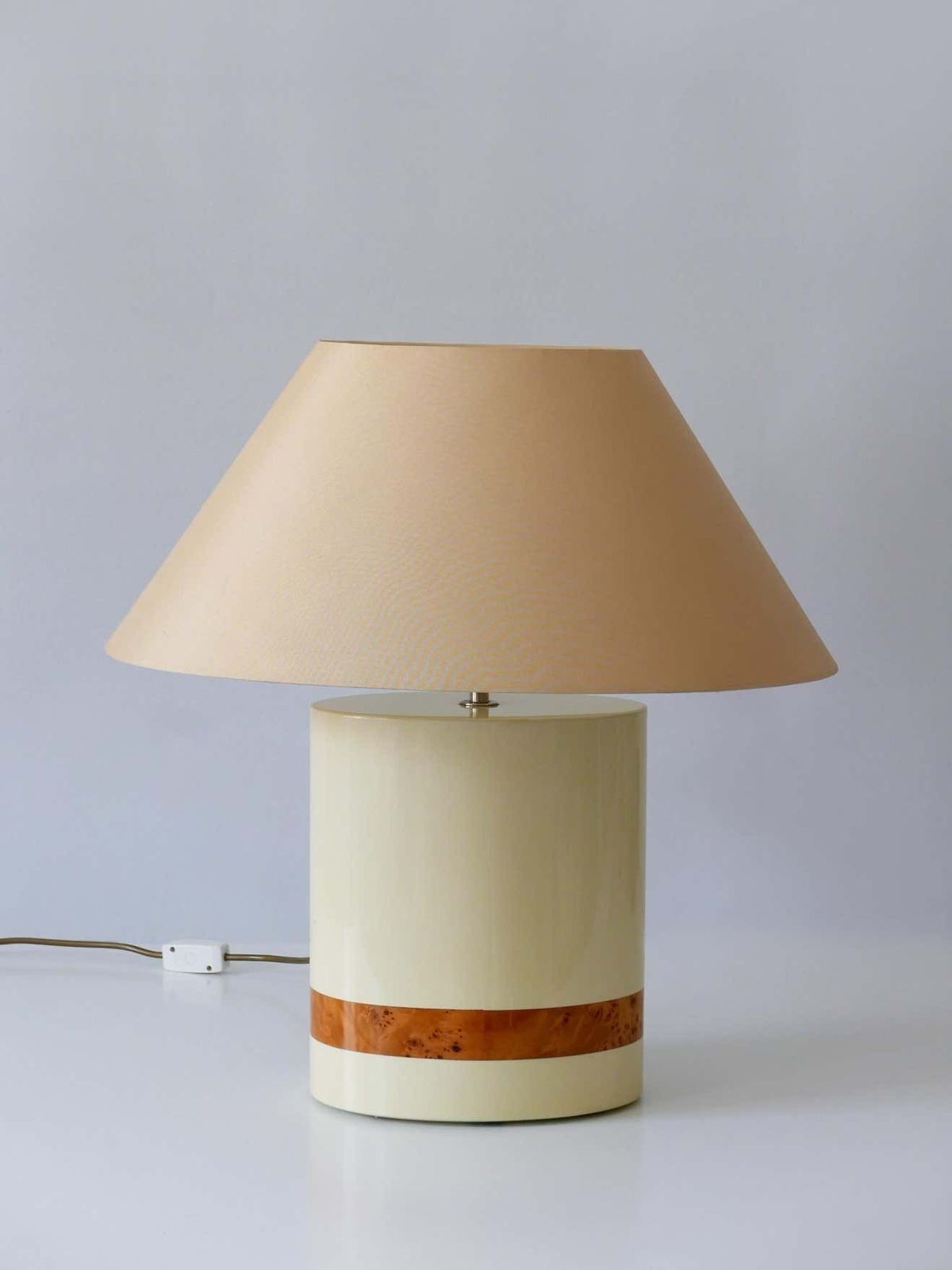 photo furniture Set Of Two Elegant Mid Century Modern Table Lamps By Tommaso Barbi, Italy, 1970s