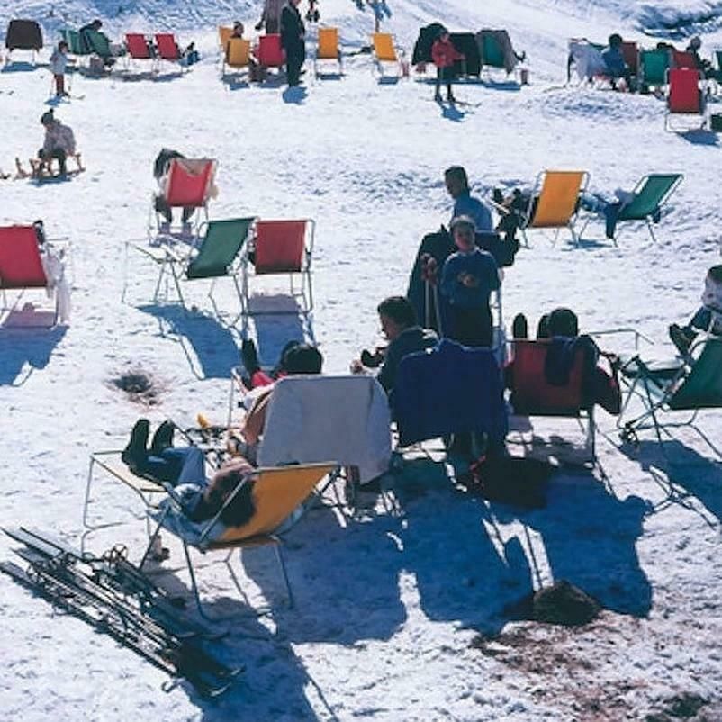 Skiers At Verbier By Slim Aarons photo 2800.0