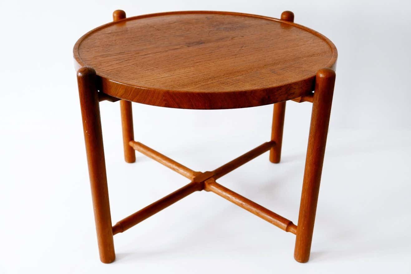 Folding Tray Coffee Table At35 By Hans Wegner ''Attr.'' For Andreas Tuck, 1960s photo 2723.0